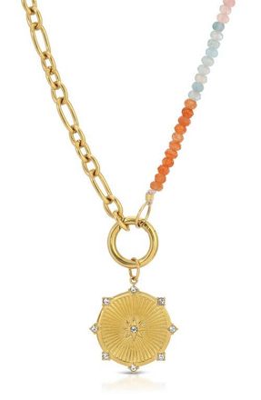 Kozakh Nea Light Layered Necklace in Gold at Nordstrom