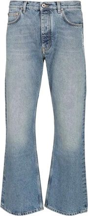 Off-white Half Arrow Slim Relaxed Jeans - Heren - Flared Jeans - Blauw - W31 - Katoen - Jeans