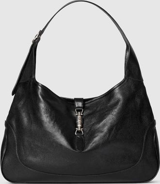 Gucci Jackie 1961 Large Crossbody Bag, Black, Leather