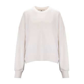 Elisabetta Franchi Felpa - - Sweatshirts & Hoodies - Donna - Bianco - M