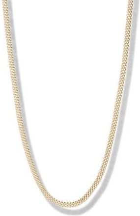 Argento Vivo Mesh Chain Necklace in Gold at Nordstrom Rack