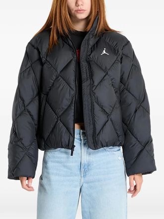 Nike Jordan quilted puffer jacket - Black