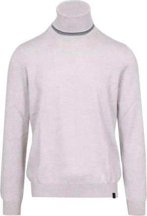 Fay Heren, Truien, Grijs, Maat: 2XL Wol