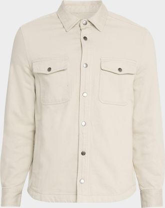 Rails Mens O-Rhett Cotton Twill Shirt Jacket