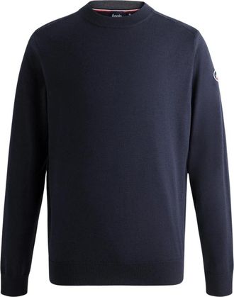 Fusalp Joryn Sweater - Heren - Ronde hals truien - Blauw - 2XL - Wol - Truien & Vesten