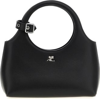 Courrèges Black Mini Holy Day handbag