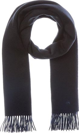 Brooks Brothers Double-Face Reversible Wool & Cashmere-Blend Scarf