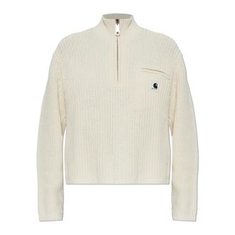 Carhartt Work in Progress Dames, Truien, Beige, Maat: L Wol