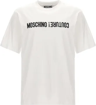 Moschino Maglietta Moschino Upside Down Logo