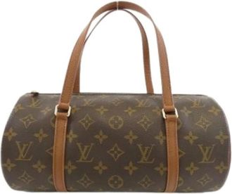 Louis Vuitton Pre-owned Handbags, female, Brown, Size: ONE SIZE Pre-owned Monogram Canvas Handbag