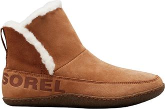 Sorel Luxe Indoor/Outdoor Bootie Pantoffels - Dames - Winterlaarzen - Bruin - 40 EU - Nepbont - Schoenen