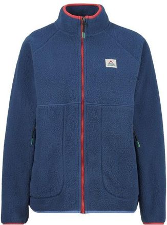 Passenger Fairbanks Full Zip Recycled Sherpa Fleece Fleecejacke f&uuml;r Damen | blau
