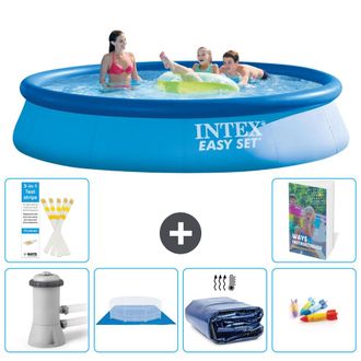 Intex Piscina Easy Set Redonda - 396x84 Cm - 7-piezas S220
