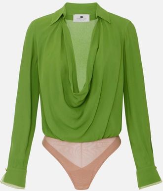 Elisabetta Franchi Viscose Georgette Bodysuit