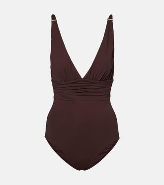 Melissa Odabash Panarea ruched swimsuit