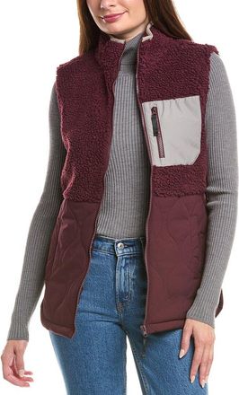 Horizon Horizon Mixed Media Sherpa Vest