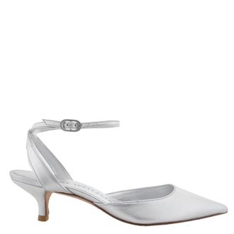 Stuart Weitzman Barelythere 50 Kitten Heel Pumps, Brand Size 35 ( US Size 4.5 )