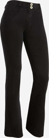 Freddy Leggings FREDDY Leggings WRUP11RC002ORG, Damen, Gr. XL, EURO, schwarz (schwarz jeans, seams on tone), Obermaterial: 84% Baumwolle CO. 16% Elasthan EL.