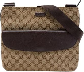 Gucci Pre-owned Tela borse-gucci - - Pre-owned - Donna - Beige - ONE SIZE