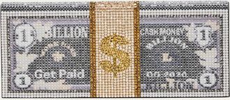 Judith Leiber Billions Envelope Crystal Clutch Bag
