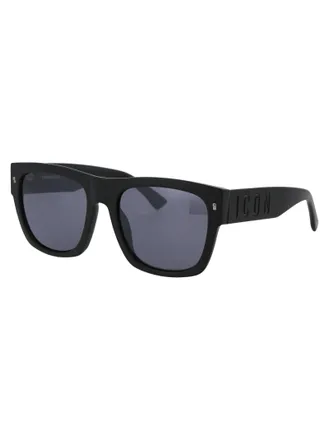 Dsquared2 Mens Sunglasses Icon0004-S Matte Black Acetate