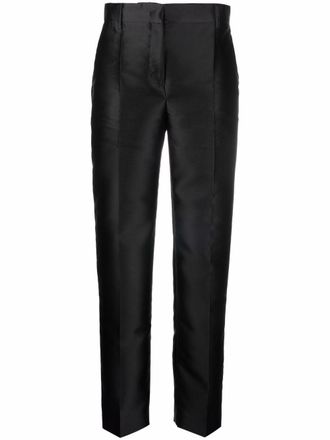 Alberta Ferretti High waist pantalon - Zwart