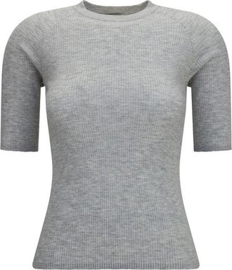 Brunello Cucinelli Gray Cashmere Womens Sweatshirt