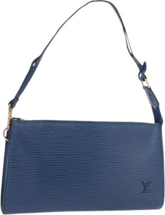 Louis Vuitton Pre-owned Accessory Pouch - Dames - Vintage Schoudertas - Blauw - ONE Size - Vintage