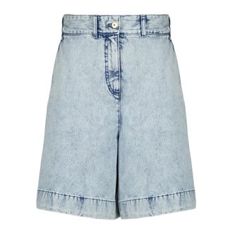 Patou Denim Shorts, female, Blue, Size: XS Denim Bermuda