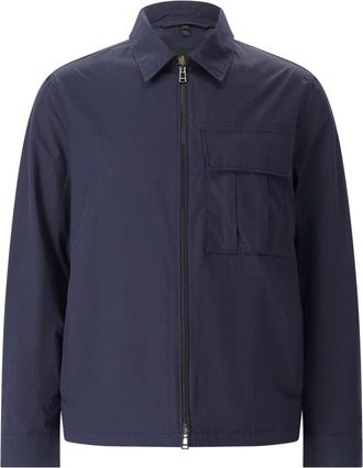 Belstaff Light Jassen - Heren - Zomerjassen - Blauw - 3XL - Katoen - Jassen
