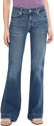 7 For All Mankind Dojo Womens Jeans Marsh : 24 34, Cotton/Denim/Spandex