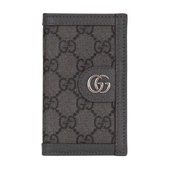 Gucci Portefeuilles & Kaarthouders - Heren - Portefeuilles - Grijs - ONE Size - Leer - Accessoires