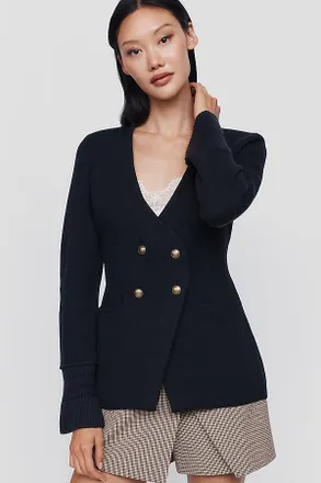 Maeve Double-Breasted Sweater