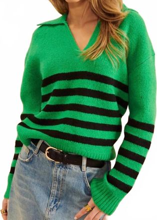 John & Jenn Jameson Sweater In Lucky Stripe
