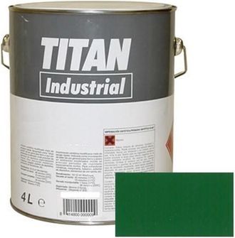 Titan Esmalte S/r Ex300 Verde Ral 6002 4l Titantech
