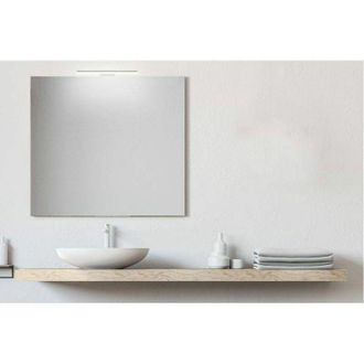 San Marco San Marco - Specchio da bagno 70x70 cm con lampada led a luce fredda premium