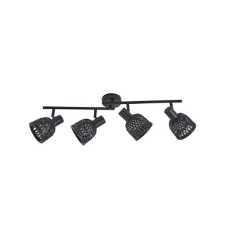 Lindby L&aacute;mpara De Techo eskil En Negro - Lindby