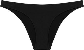 Dsquared2 logo-print bikini bottom - women - Polyamide/Elastane - 44 - Black