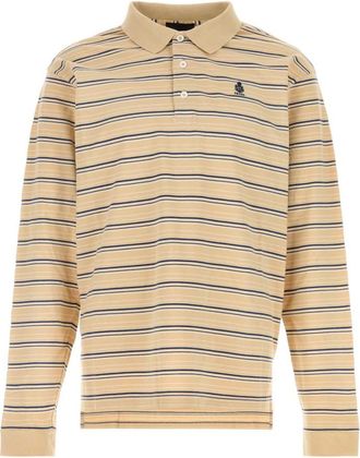 Prada Beige Shirt Collar Polo