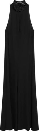 Alaia Dames, Jurken, Zwart, Maat: XS Leer