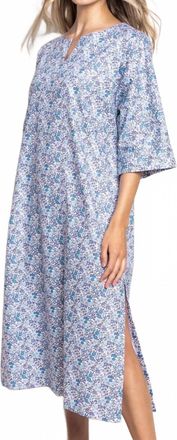 Petite Plume Womens Fleur Dazur Caftan In Blue