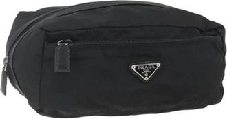 Prada Pre-owned Belt Bags, female, Black, Size: ONE SIZE Pre-owned Vintage Belt Bag