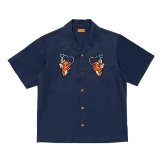 Human Made x Pokemon Made Aloha Shirt Navy XX31SH001-NVY