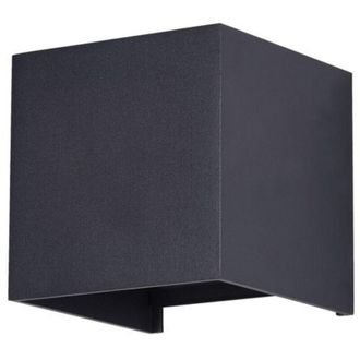 Maytoni Fulton Aplique Led Integrado Negro, Ip54