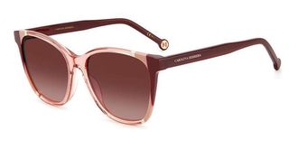 Carolina Herrera CH 0061/S C19/3X Womens Sunglasses Burgundy Size 57