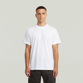G-Star Layered Back Graphic T-Shirt - Wit - Heren