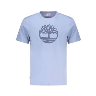 Timberland Short-Sleeve T-Shirt - male - Timberland - T-Shirts - Blue - L - Tops