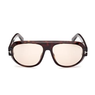 Tom Ford Blake Brown Photochromatic Pilot Mens Sunglasses FT1102 52E 59