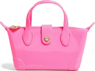 Stoney Clover Lane Jelly Pouchette Clear Crossbody Bag in Bubblegum Pink at Nordstrom