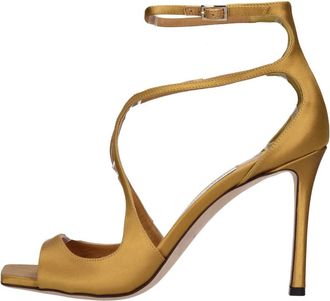 Jimmy Choo London Dames, Schoenen, Geel, Maat: 39 1/2 EU Zijde